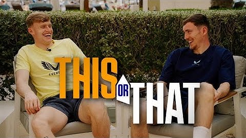 "Just fumes, vibes and luck!" 🤣 | Jarrad Branthwaite x James Garner: THIS OR THAT
