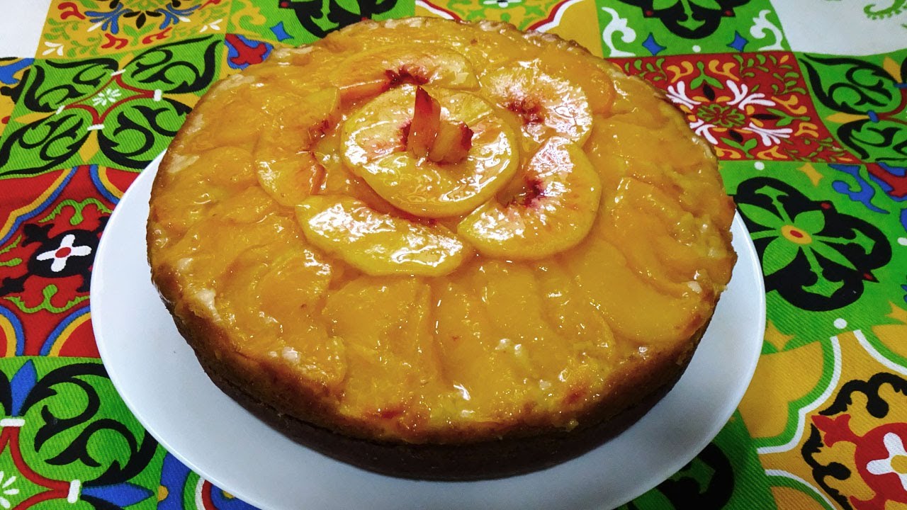 BIZCOCHO DE MELOCOTÓN