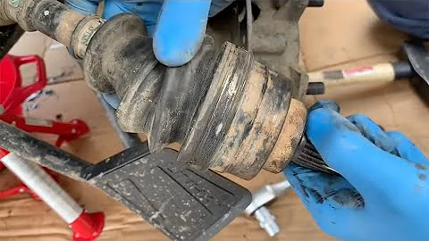 HOW TO REPLACE A UTV / ATV CV AXLE BOOT