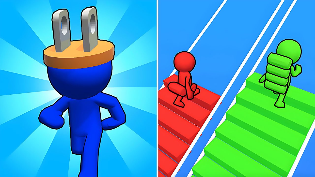 Pluge Head Vs Bridge Race 🔥🔥🔥Walkthrough MAX TikTok New Update Android IOS Gameplay NSE1