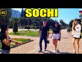 SOCHI RUSSIA | 4K WALKING TOUR 2023 | The only WARM city in Russia