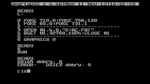 ATARI Sparta DOS X + Turbo Basic XL