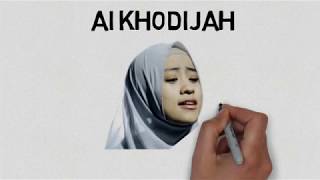 LIRIK LAGU SHOLAWAT - Innal Habibal Musthofa🌹🍃  Ai Khodijah