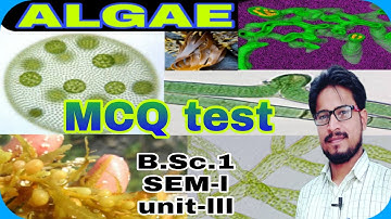 #algae#शैवाल-Lec.2 #optional_questions from algae-#objective_questions&answers-#shaival-by#Ashok_sir