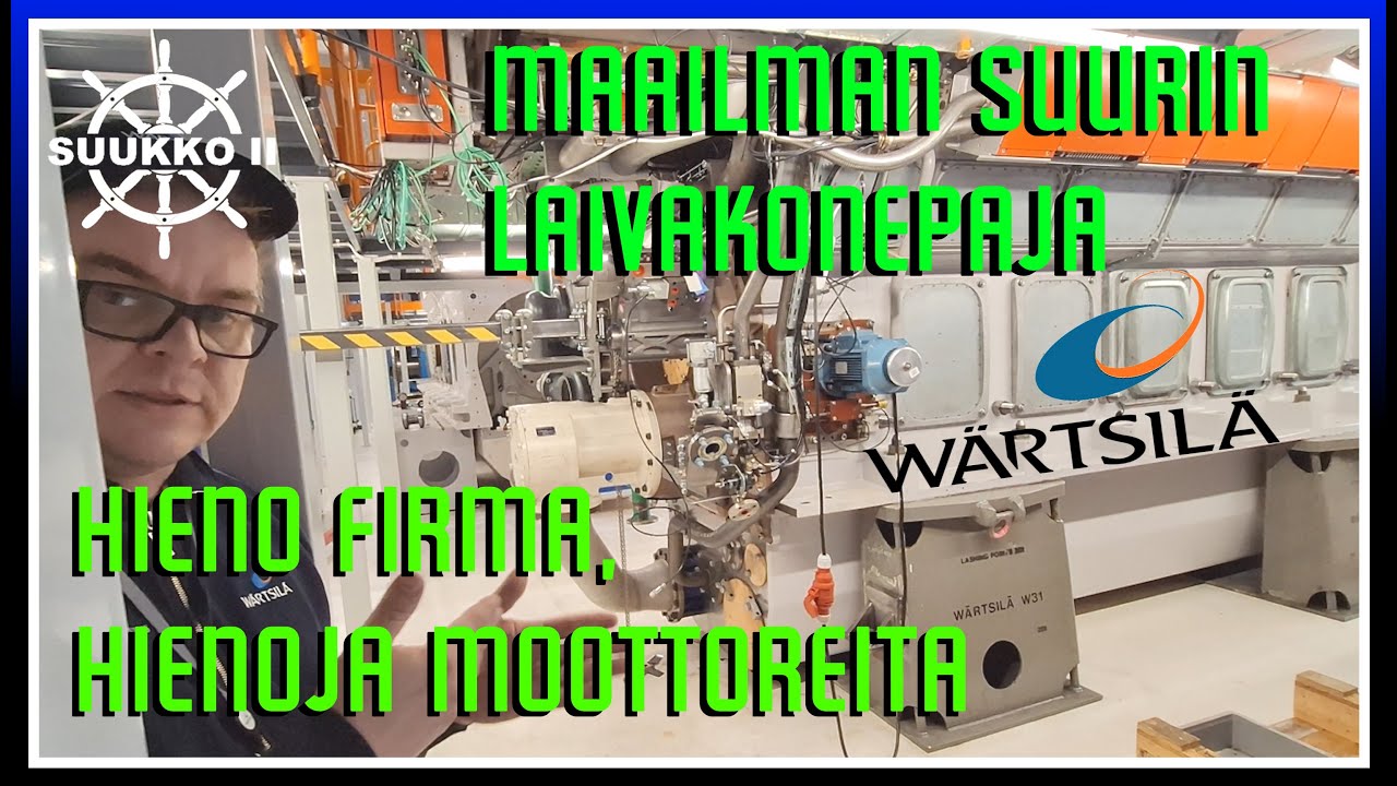 321. Wärtsilän vierailu. Superhienoa suomalaista teollisuutta!