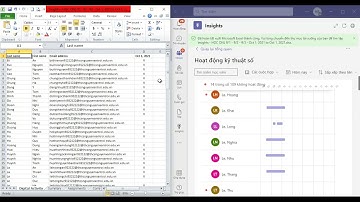 Điểm danh trong MS Teams bằng Insights