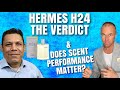 Hermes H24 Review plus DOES FRAGRANCE PERFORMANCE MATTER? with AC (SMELLS GOOD)