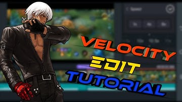 TUTORIAL GMV KINEMASTER | SIMPLE VELOCITY AND FLASHING EFFECT !!