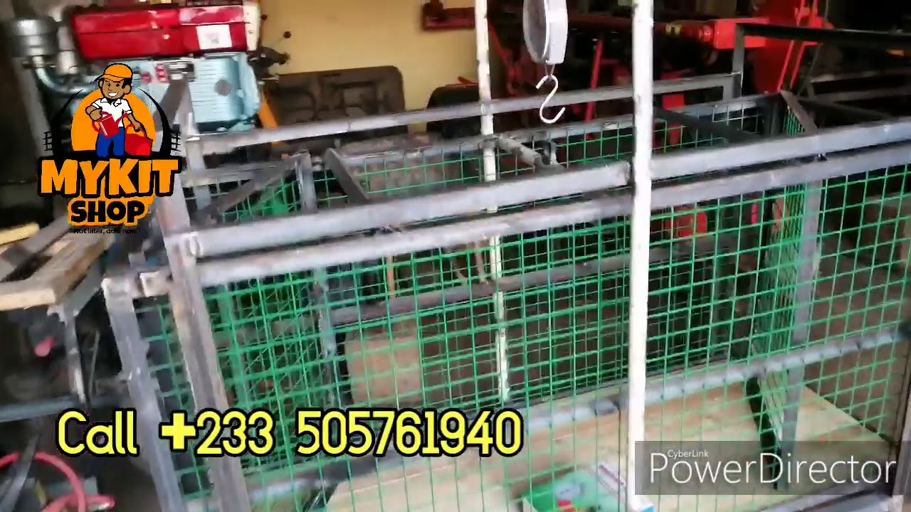 Weighing scale for pigs, calf etc YouTube
