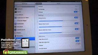 iPad Cydia Tweak: Springtomize 2 For iPad (Update)