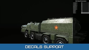 Modular Vehicle Vol 2 - Decals Support