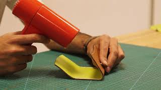 From Leather to a Handmade Card Wallet | Satisfying Leather craft ASMR