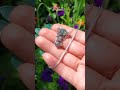 Sterling Silver Moss Agate Stag Necklace