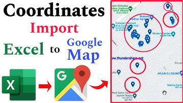 How to Import Excel Data with Latitude & Longitude into Google Maps | Easy Step-by-Step Guide |
