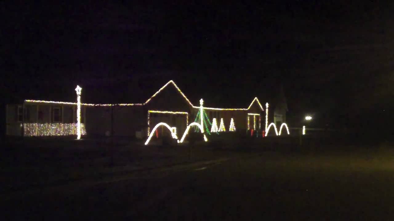 Christmas Lights to Music 2010 Jingle Bells YouTube