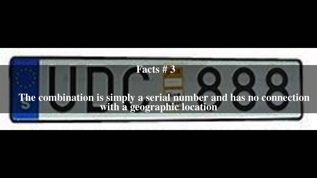 Vehicle registration plates of Sweden Top 5 Facts YouTube