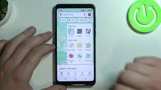 Как изменить тип карты на MEIZU M8 – спутниковые и стандартные карты в Google Maps screenshot 3