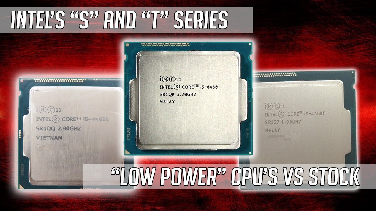 Bridge pier Onregelmatigheden privaat How Do Intel's "Low Power" Processors Compare? - YouTube