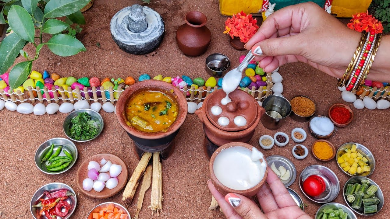 Miniature Idli Sambar | Idli Recipe | Sambar Recipe | Rini's Miniature |