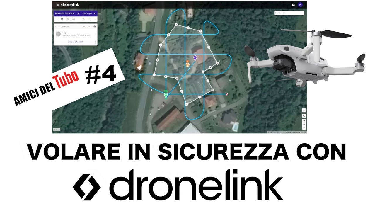 VOLARE IN SICUREZZA CON DRONELINK GUIDA COMPLETA - Amici del Tubo #4 -  YouTube