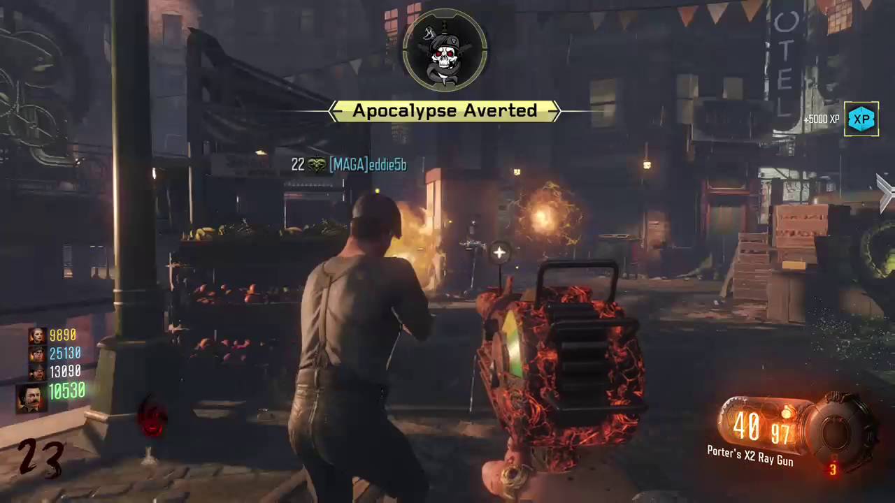 Black Ops 3 Shadows Of Evil Easter Egg 2 Players black ops 3 shadows. of evil Easter egg complete - YouTube
