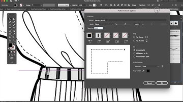 How to use the Pattern Brush in Adobe Illustrator