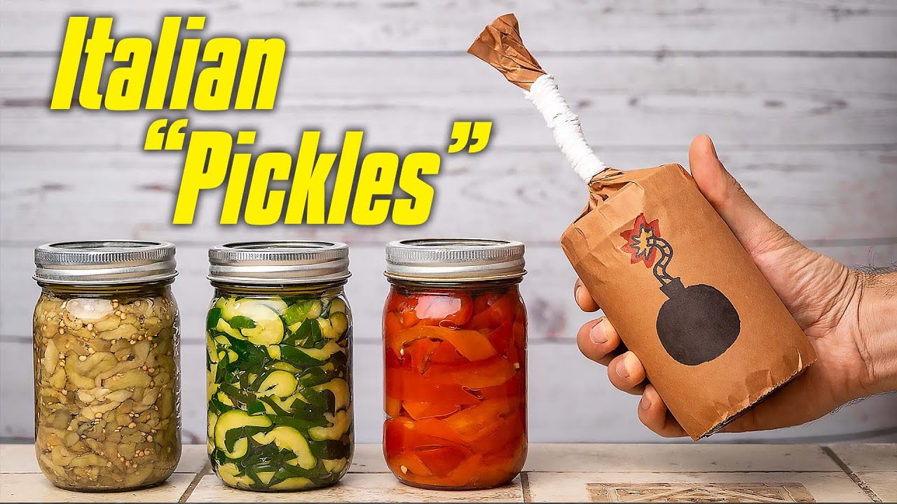 Italian "Pickle" Recipes   How to Preserve Food Like an Italian