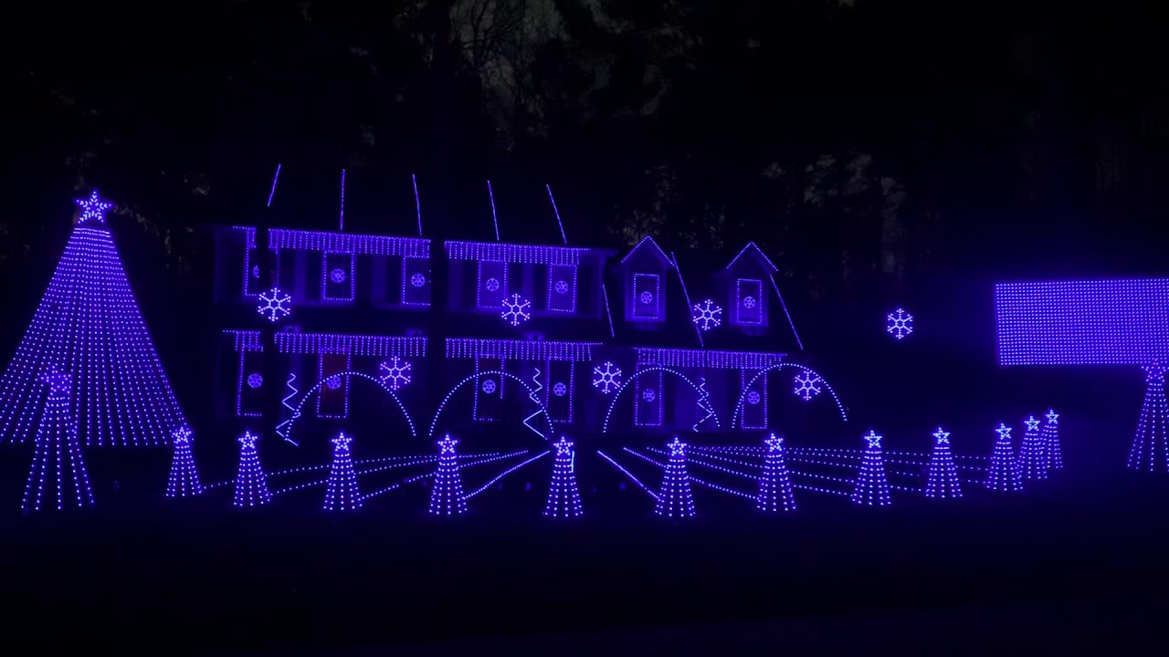 Burton’s Christmas Lights — Auburn Fight Song YouTube