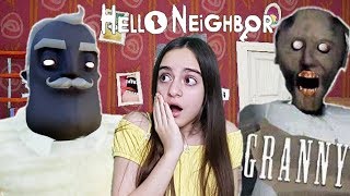 Komşum Grannye Dönüştü Hello Nei̇ghbor Hello Granny Hello Neighbor Mod Granny