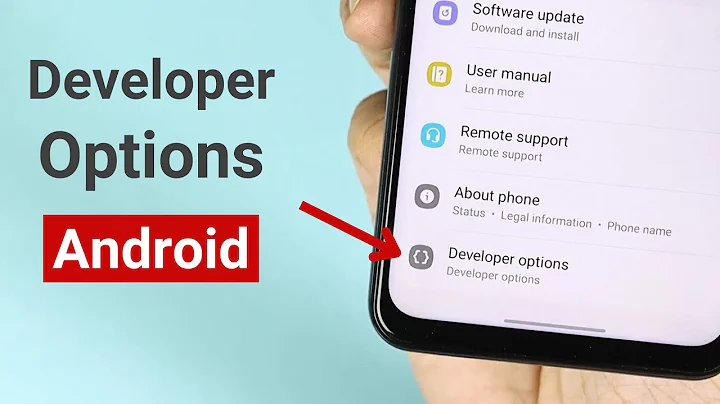How to Enable / Disable Developer Options in Android