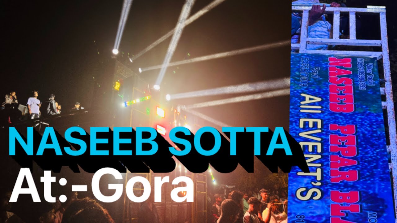 NASEEB SOTTA / At:-Gora 13/02/2026 🎶Full Moj🕺🏼🎷🥁