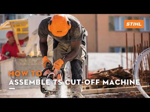 How To Assemble: TS Concrete Saw | STIHL Tutorial