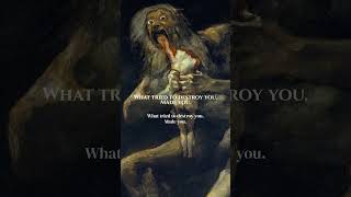 What tried to destroy you. Made you. #Nietzsche #Philosophy #LumenAeon