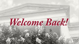 Welcome Back to Honors!