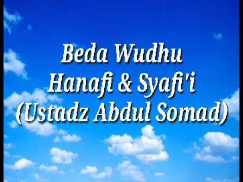 beda-wudhu-hanafi-&-syafi'i-(ustadz-abdul-somad)