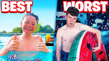 WORST Holiday vs BEST Holiday Challenge! *$10,000*