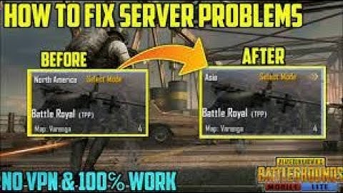 HOW TO FIX PUBG LITE NORTH AMERICA SERVER PROBLEM | PUBG LITE NEW UPDATE SERVER PROBLEM FIXED
