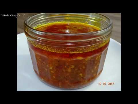 Video CÁCH LÀM SA TẾ SẢ TỎI ỚT và Cách làm Sốt MAYONAISE từ... - youtube