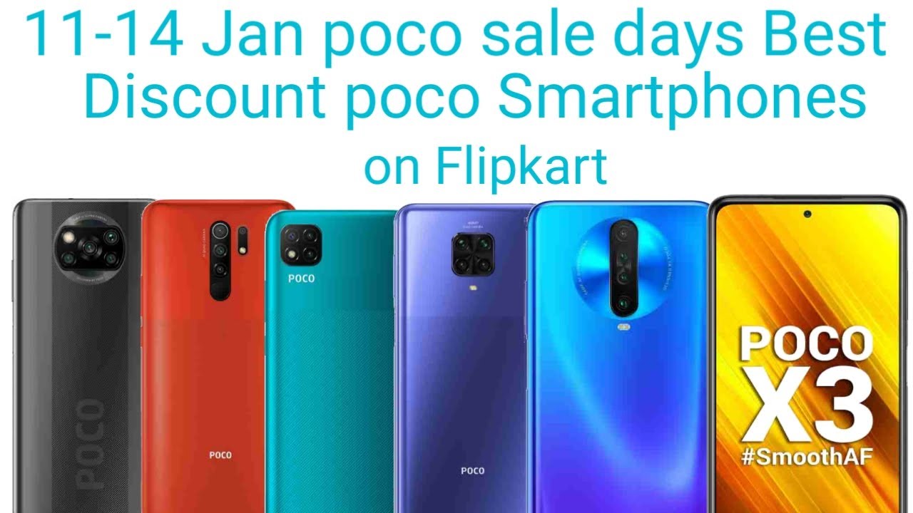 Poco sale days best discount poco smartphones on flipkart