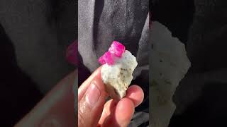 Ruby Flower On Matrix