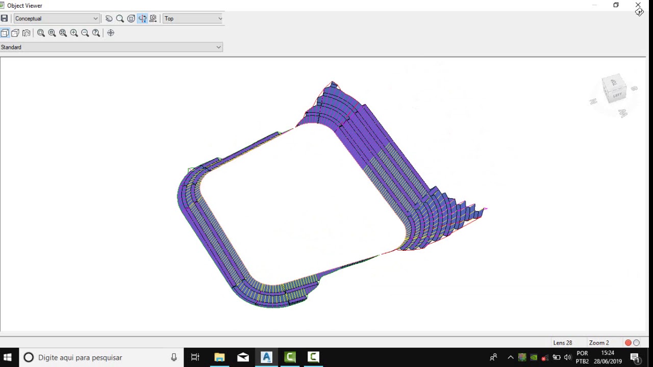 Como criar talude com platores no Autocad Civil 3D.