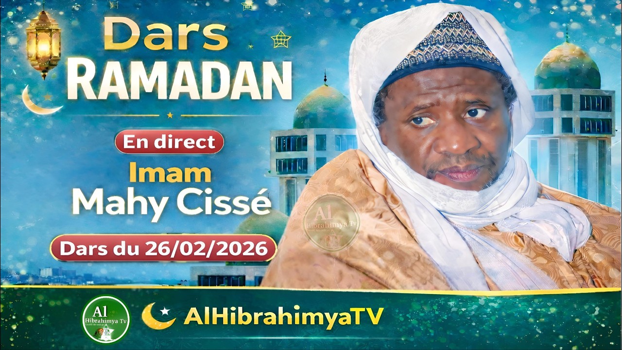 [🔴Direct ] Médina Baye : Dars du 26/02/2026 - Cheikh Mahy Cissé