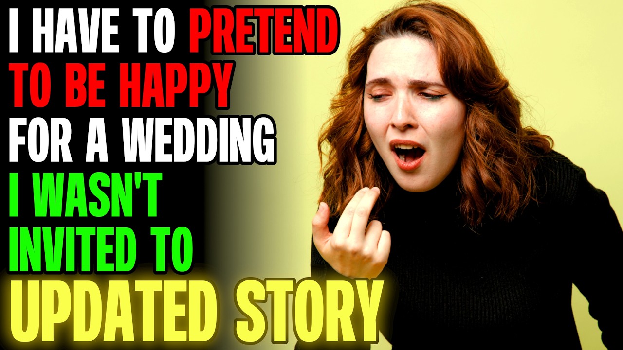 I Have To PRETEND TO BE HAPPY For A Wedding I Wasn't Invited To! r/Relationships