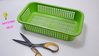 OLD BASKET IDEA! How to reuse basket