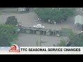 TTC summer schedule starting June 21