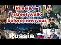 Russia 🇷🇺 December walk || Russia vlog || रूस की यात्रा #jobs #russia #travelling #russia_visa