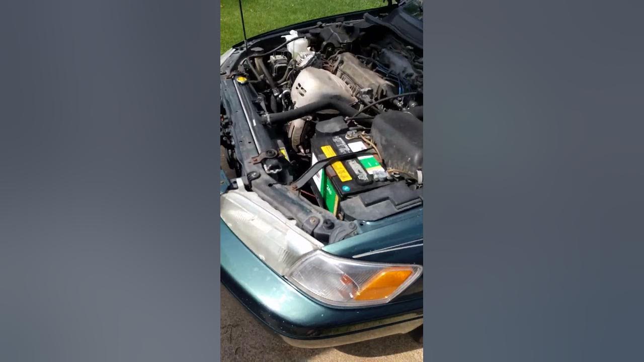 98' toyota camry pcv valve replacement and seal - YouTube