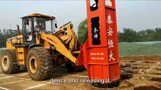 rapid impact compaction machine - rapid impact compaction equipment - HengDa RIC From China