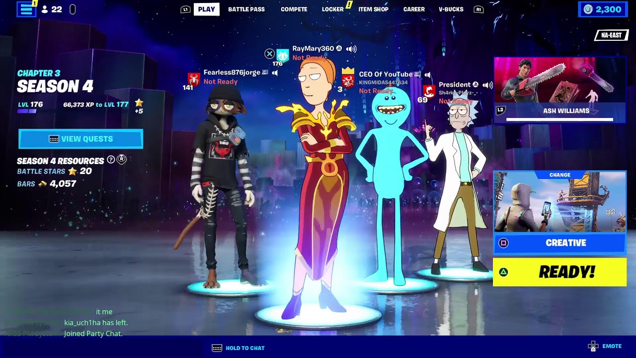 Fortnite RolePlay: Rick and Morty episode 3 meseek takes over the world part 1