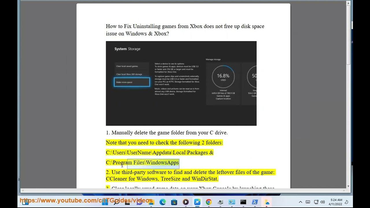 fix-uninstalling-games-from-xbox-does-not-free-up-disk-space-issue-on